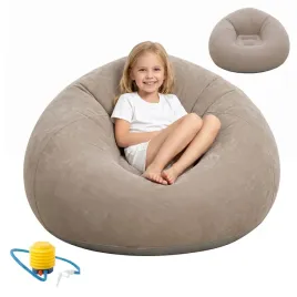 sofa-dmuchana-lezak-powietrzny-kemping-plaza-basen-szary-wodoszczelny