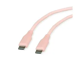 roline-11-02-9122-kabel-usb-usb-2-0-1-m-usb-c-rozowy