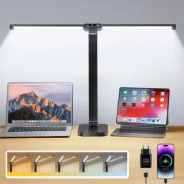 lampa-biurkowa-led-podwojna-glowica-10-poziomow-jasnosci-5-kolorow