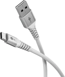 goobay-74529-kabel-usb-usb-2-0-05-m-usb-c-usb-a-bialy