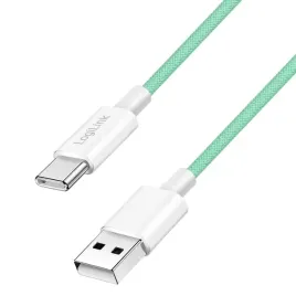 logilink-cu0327-kabel-usb-usb-2-0-1-m-usb-a-usb-c-048-gbit-s-60-w-zielo