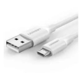 ugreen-60143-kabel-usb-usb-2-0-2-m-usb-a-micro-usb-b-bialy