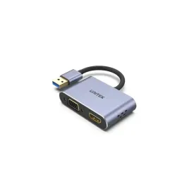 unitek-v1304a-adapter-kablowy-015-m-usb-typu-a-hdmi-vga-d-sub-szary