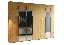 nowoczesna-szafa-350-cm-dab-artisan-nadstawka-gladka-rozne-kolory-olena-dk