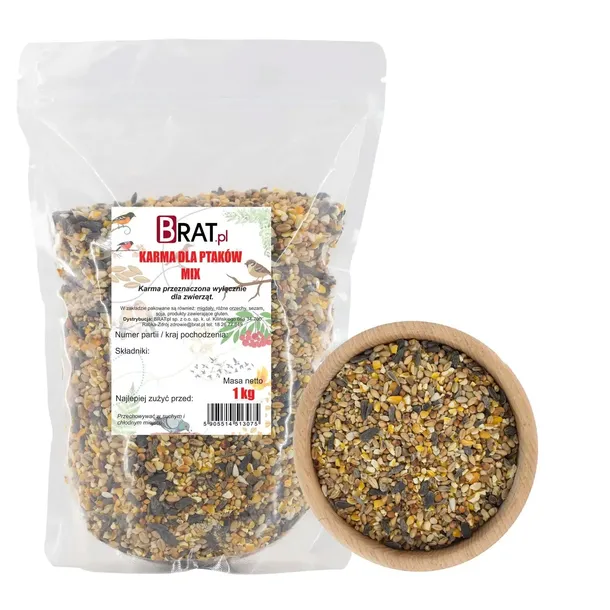 Karma dla dzikich ptaków MIX 1kg