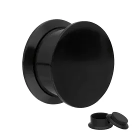 plug-akrylowy-piercing-do-ucha-odkrecany-pelny-lekki-czarny-8mm