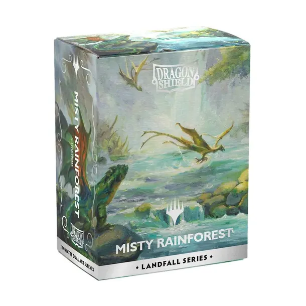 Dragon Shield koszulki PROTEKTORY na karty Misty Rainforest MTG Magic 100x