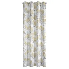 zaslona-inari-140x250-srebrna-musztardowe-kwiaty-przelotki