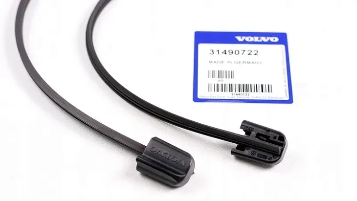 WYCIERACZKI SZYBY PRZÓD VOLVO XC60 II 2018- WKŁADY GUMKI PIÓRA OE  31490722