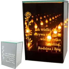 znicz-led-lampion-na-grob-cmentarz-efekt-nieskonczonego-ognia-cytat-roza