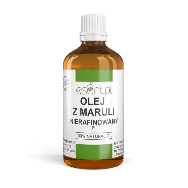Olej z Maruli nierafinowany 100 ml – tłoczony na zimno
