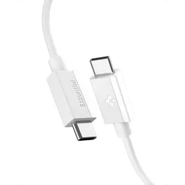 spigen-aca08719-kabel-usb-usb-2-0-2-m-usb-c-bialy