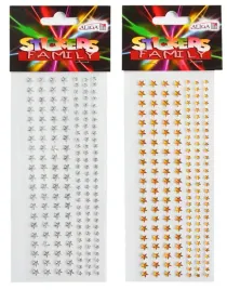 naklejki-gwiazdki-zloto-srebro-nk-4584