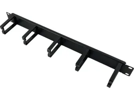 organizator-kabli-1u-19-5-plastikowych-uchwytow-czarny-alantec