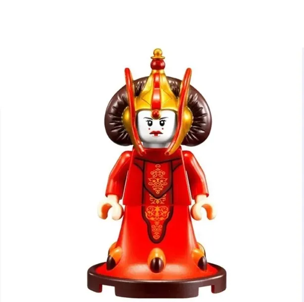 FIGURKA AMIDALA PADME KRÓLOWA STAR WARS KLOCKI do LEGO