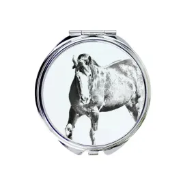 clydesdale-lusterko-kieszonkowe-z-koniem-personalizowane-lusterko-do-tor