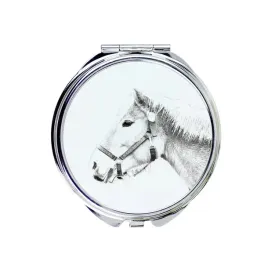 haflinger-lusterko-kieszonkowe-z-koniem-personalizowane-lusterko-do-tore