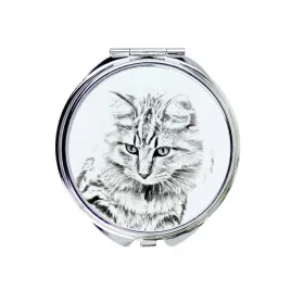 amerykanski-bobtail-lusterko-kieszonkowe-z-kotem-personalizowane-lusterk
