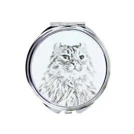 amerykanski-skret-lusterko-kieszonkowe-z-kotem-personalizowane-lusterko