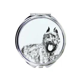 bouvier-des-flandres-lusterko-kieszonkowe-z-psem-personalizowane-lusterk