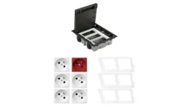 kontakt-simon-floor-box-puszka-podlogowa-5x-gniazdo-pojedyncze-z-u-1x-gn