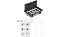 kontakt-simon-floor-box-puszka-podlogowa-6x-gniazdo-pojedyncze-z-u-2x-gn