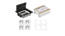 kontakt-simon-floor-box-puszka-podlogowa-4x-gniazdo-pojedyncze-z-u-kaset