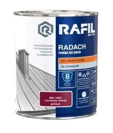 rafil-radach-farba-na-dach-czerwony-winny-polmat-ral3005-075l