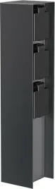 slupek-ogrodowy-z-gniazdami-ip44-3x-gniazdo-antracyt-33-cm