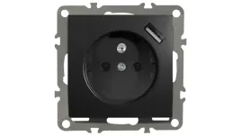 quadra-gniazdo-z-u-usb-czarne-matowe