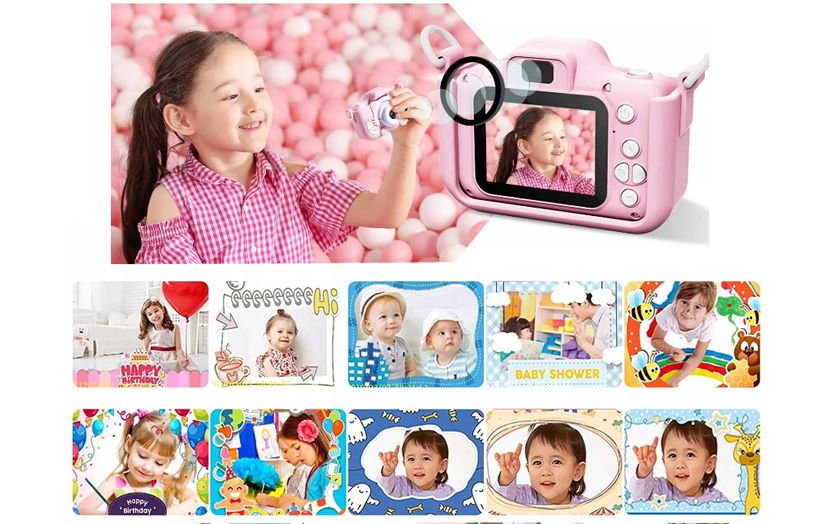 aparat-fotograficzny-cyfrowy-kamera-dla-dzieci-2-kamery-selfie-piesek-stan-nowy