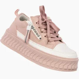 trampki-dzieciece-sneakersy-skorzana-wkladka-buty-na-platformie-rozowe-34