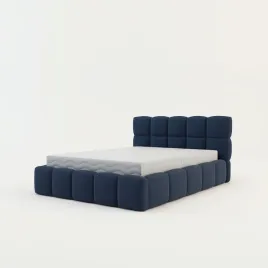 lozko-tapicerowane-boucle-niebieskie-celine