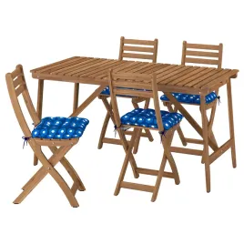 ikea-askholmen-stol-4-krzesla-skladane-ogrod-ciemnobrazowy