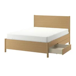 ikea-tonstad-rama-lozka-z-szufladami-dab-leirsund-160x200-cm