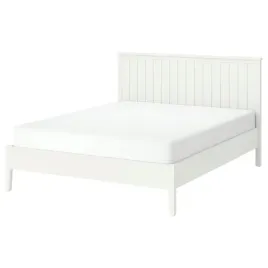 ikea-gullaberg-rama-lozka-bialy-leirsund-160x200-cm-dno-w-komplecie