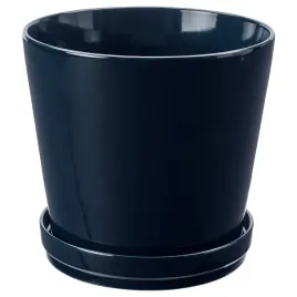 ikea-klotlonn-doniczka-z-podstawka-czarnoniebieska-24-cm