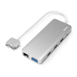 hama-00200133-stacja-dokujaca-usb-3-2-gen-1-3-1-gen-1-type-c-srebrny
