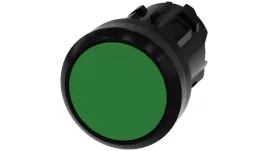 przycisk-22mm-tworzywo-zielony-plaski-z-samopowrotem-sirius-act-3su1000-0a