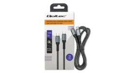 qoltec-kabel-usb-2-0-typ-c-usb-2-0-typ-c-100w-qc-3-0-pd-1m-czarny
