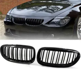 nerki-grill-atrapa-czarny-polysk-bmw-e63-e64-coupe-cabrio-2003-2010