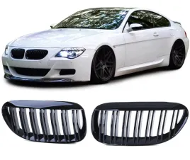 bmw-e63-e64-2003-2010-grill-nerki-atrapa-chlodnicy-m3-look-czarny