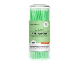 aplikatory-do-rzes-clavier-2-mm-bezwlokienkowe-zielone-100-szt