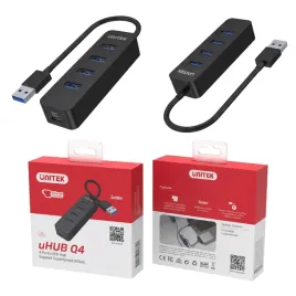 hub-usb-3-0-rozdzielacz-aktywny-4-porty-usb-a-5gbps-zasilanie-usb-c-dysk-pc