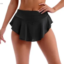 spodniczka-mini-z-szortami-falbanka-fitness-pole-dance-czarna-xl