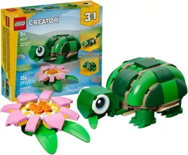 lego-creator-3-w-1-zolw-i-kwiat-lilii-wodnej-31377