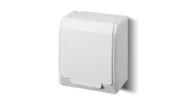 hermes-gniazdo-pojedyncze-z-u-2p-z-schuko-ip44-biale-0324-02