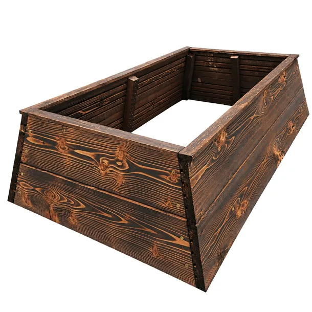 OBUDOWA GROBU NAGROBEK TYMCZASOWY OBRZEŻE GROBU SKRZYNIA 100x50cm POMNIK