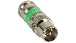 wtyk-antenowy-iec-tv-kompresyjny-zielony-master-na-przewod-triset-113-tc6
