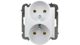sentia-gniazdo-podwojne-z-u-16a-ip20-biale-1443-10